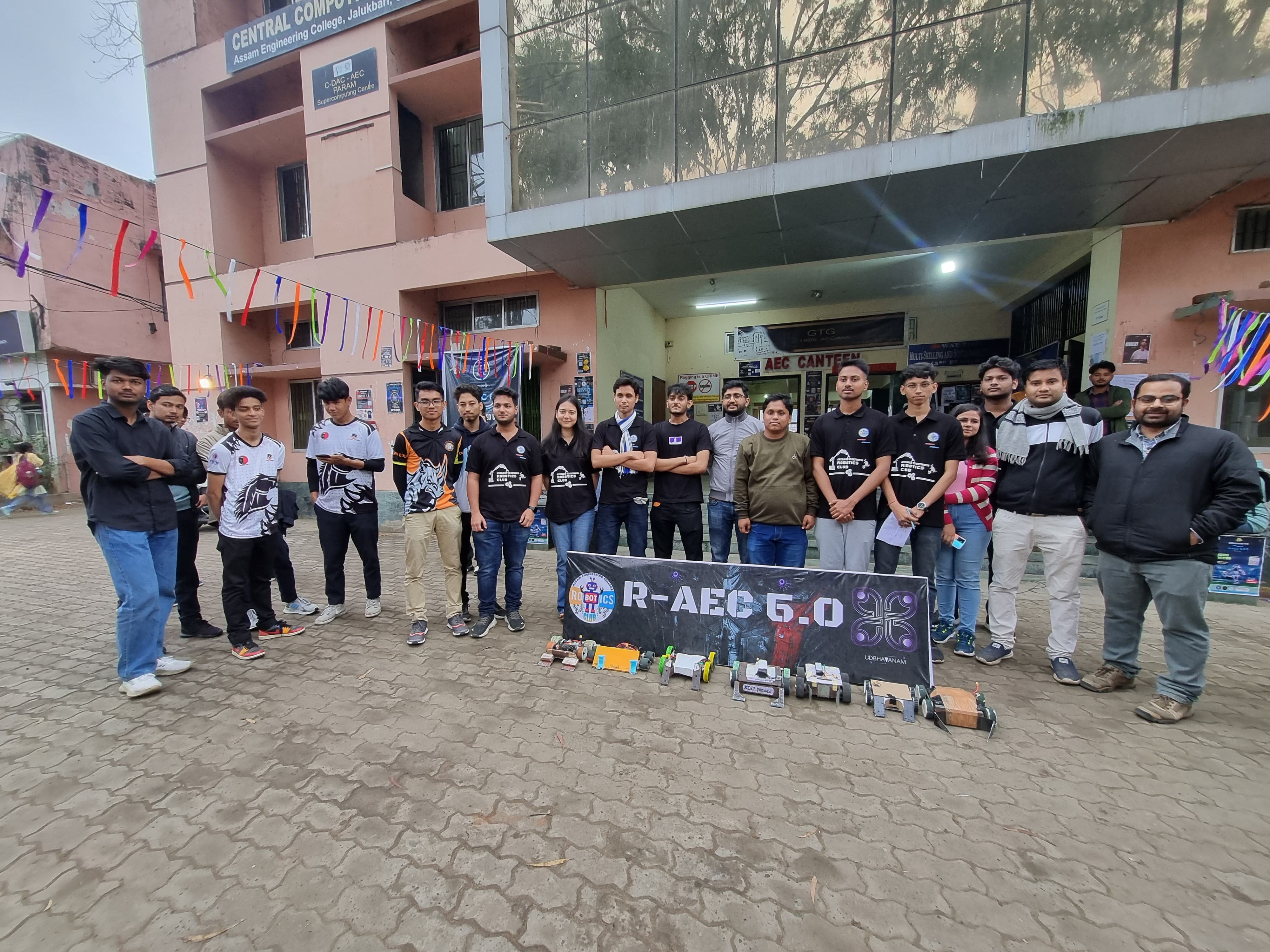 RoboBuddy Team Working